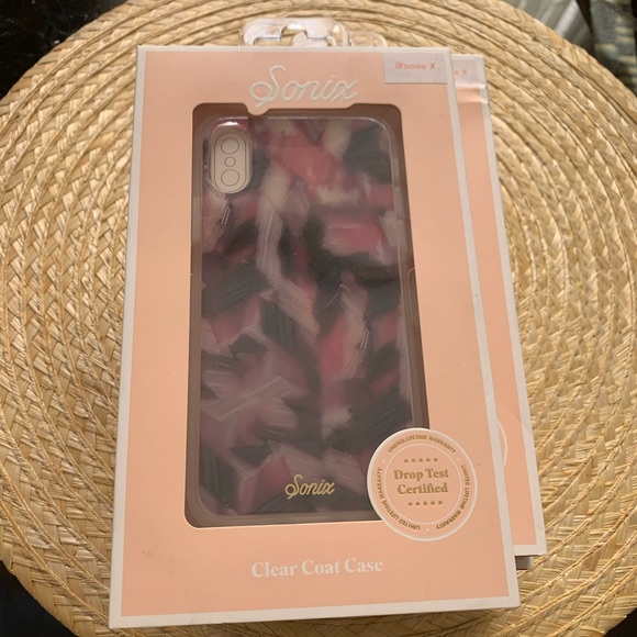 Sonix Tortoise Pink Print iPhone X Cell Phone Case - Picture 10 of 10